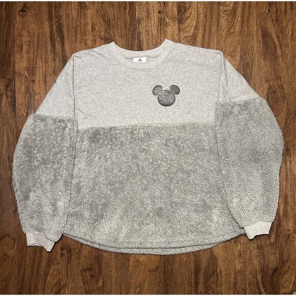 Disney Authentic Mickey New York Icon Partial Sherpa Spirit Jersey Adults XXL - Picture 1 of 5